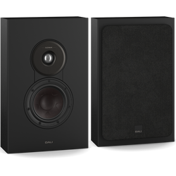 DALI Sonik On-Wall in-wall and outdoor speaker with sleek black grille and modern design for premium audio performance