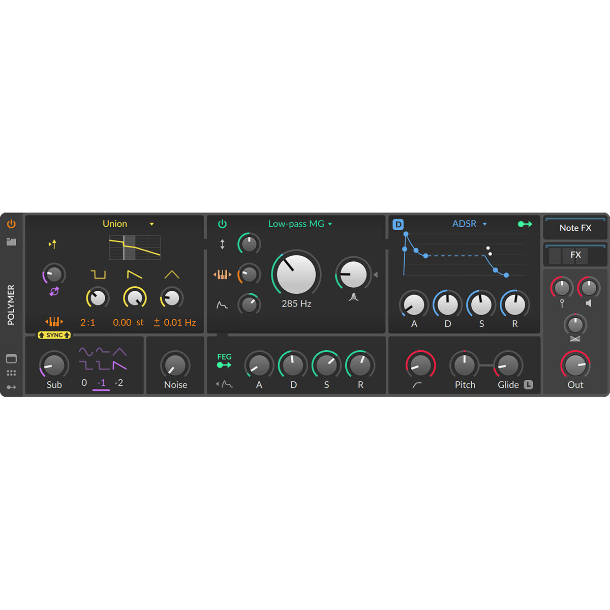 Bitwig Studio Producer 5 music production software interface with digital audio tracks and control panels.