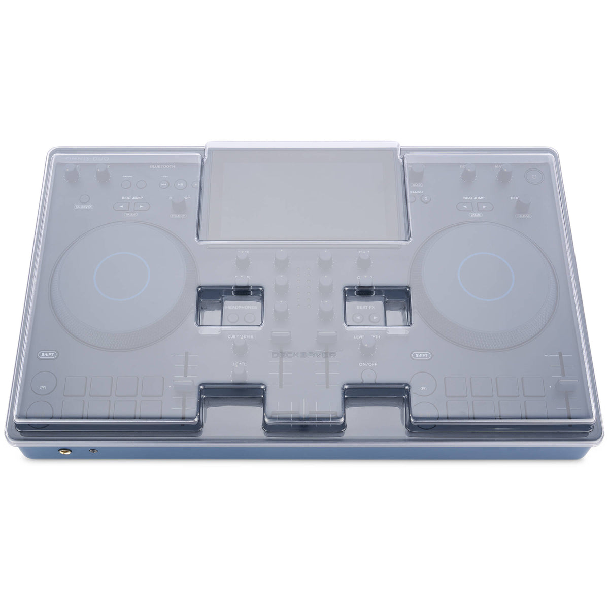 Decksaver Alpha-Theta Omnis-Duo DJ cover by Decksaver, clear protective plastic cover for DJ equipment.