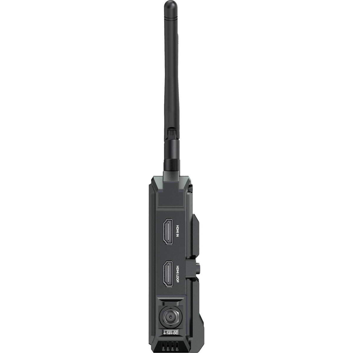 Hollyland Pyro H wireless video transmitter connected to professional camera, part of Hollyland wireless video system for seamless streaming.