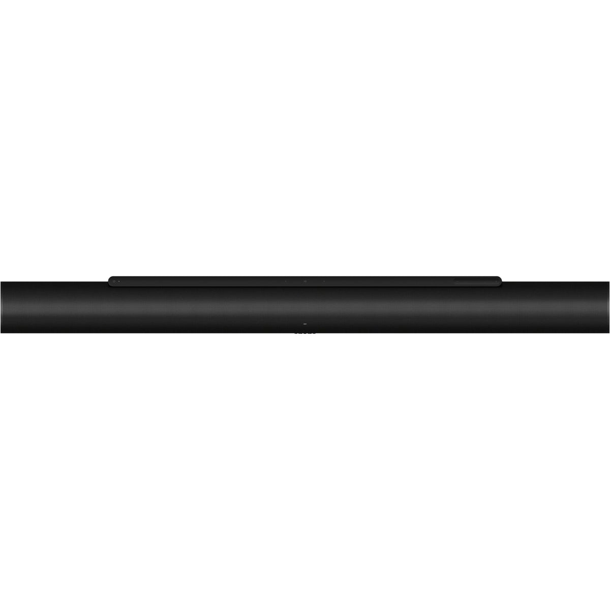 Sonos Arc Ultra soundbar for TV, sleek black design with multiple speaker drivers and a slim profile for enhanced audio experience.