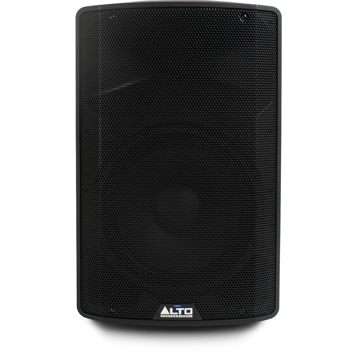 Alto Professional TX412 PA speaker system with dual woofers and built-in handles, designed for high-quality sound reinforcement.