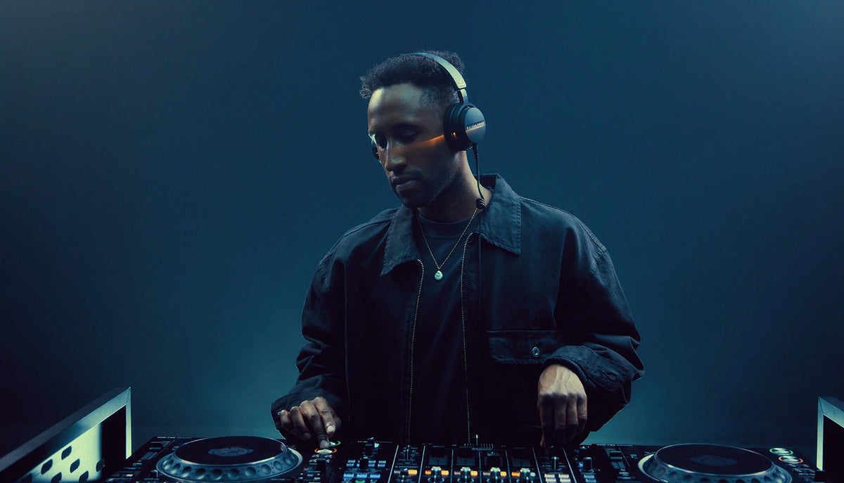 Beyerdynamic DJ 300 Pro X DJ headphones with over-ear design, featuring adjustable headband and cushioned ear cups.