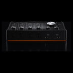 Arturia AudioFuse Studio Rev2 audio interface, studio front view on black