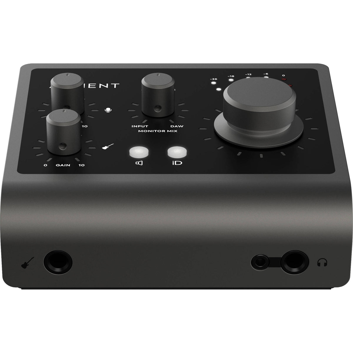 Audient iD4 MK2 USB audio interface, in black