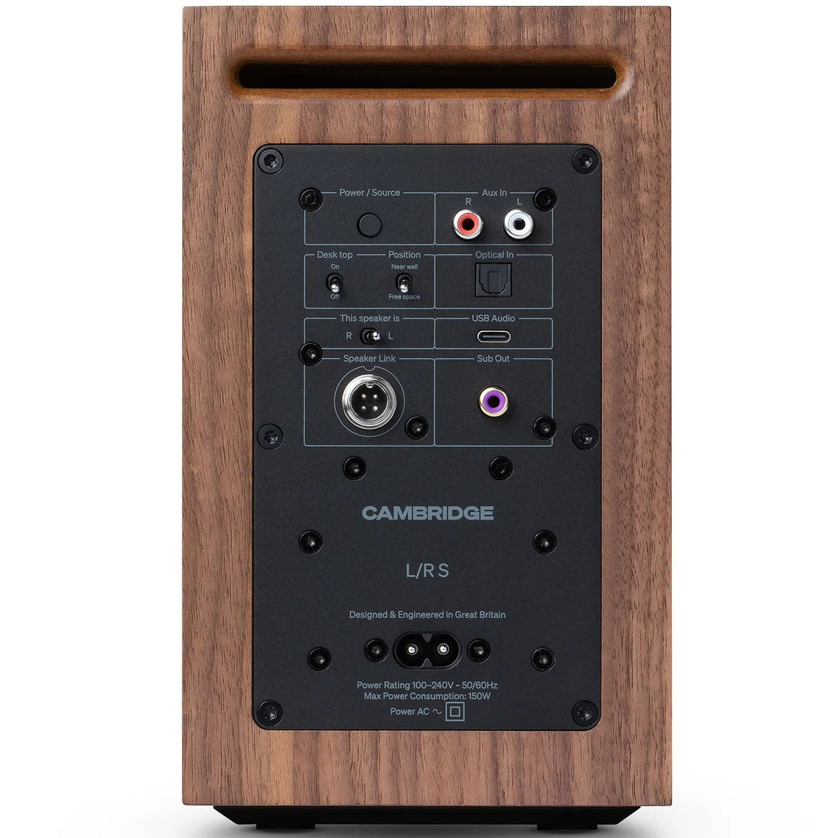 Cambridge Audio L/R S active bookshelf speakers