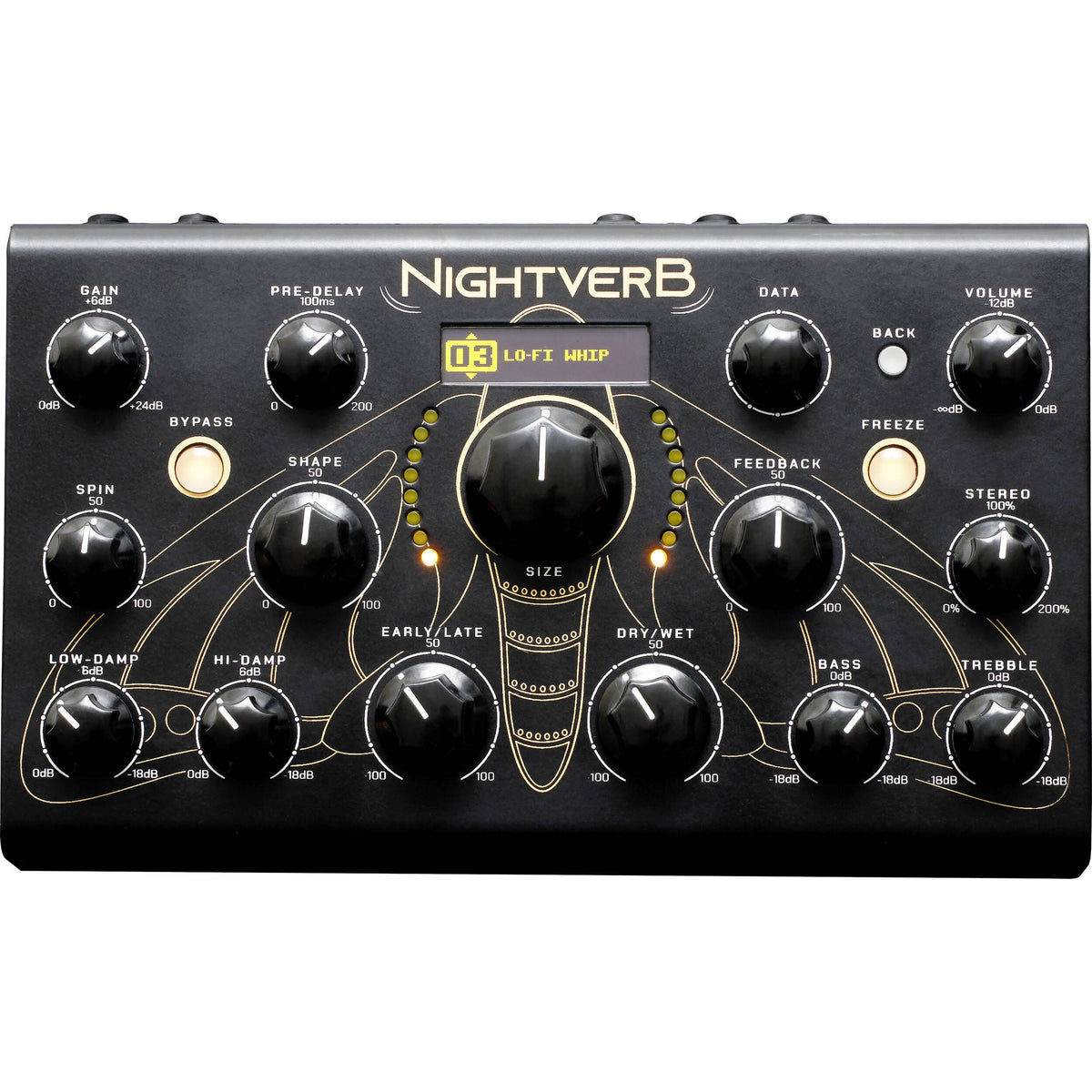 Erica Synths Nightverb Eurorack effects module.