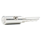Essentials Base Banana 1 BFA, silver-plated plug pin detail