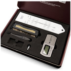 Essentials TT Vinyl Kit 200, open gift box with all accessories