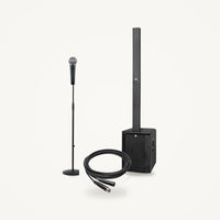 HK Audio POLAR 15 MK2 + Shure SM58 + K&M 260/1 + Hosa XLR Vocal Starter Set