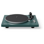 Kanto Audio OBI3 Gen 2 turntable, Green, front view