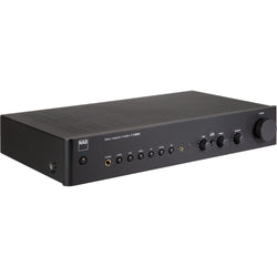 NAD C316BEE V2 stereo amplifier with black metal casing and control knobs, designed for high-quality audio.