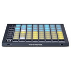 Novation FLpad, front edge with USB-C port and Kensington lock slot