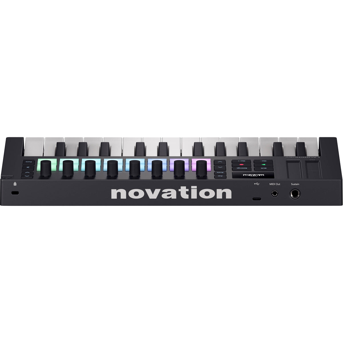 Novation Launchkey Mini 25 MK4 MIDI keyboard, in black