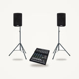 Alto Professional TX408 Pair + Mackie Mix8 + K&M 21435 Entry PA Set