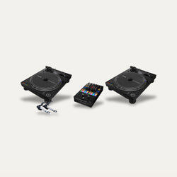 2 x Pioneer PLX-CRSS12 + DJM-S11 + Ortofon Concorde Scratch DVS Set