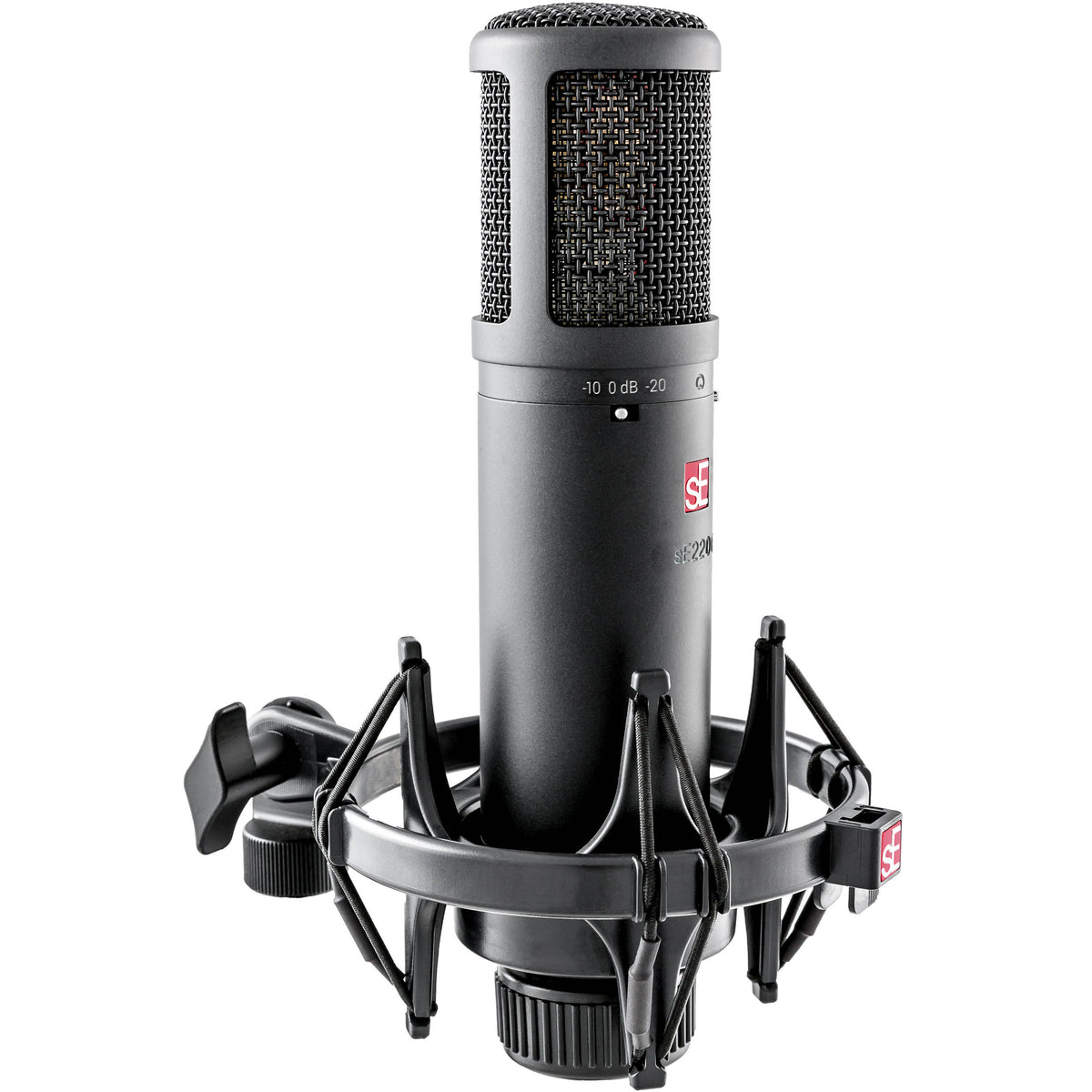 sE Electronics sE2200 condenser microphone, black view