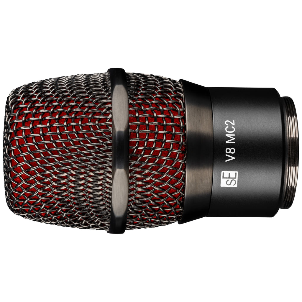 sE Electronics V8 MC2 in Graphite Grey, side view